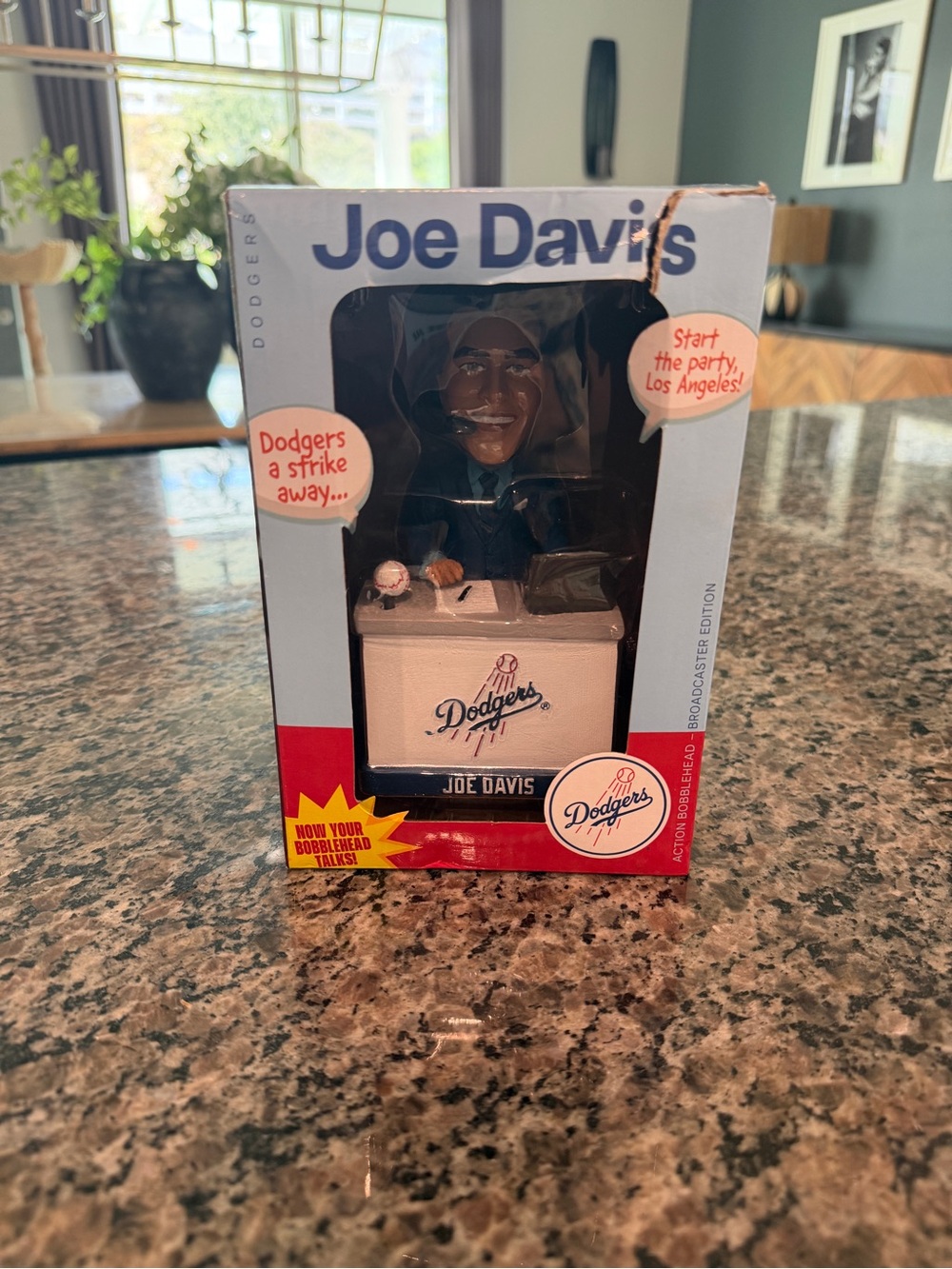 Joe Davis Los Angeles Dodgers bobblehead NIB-